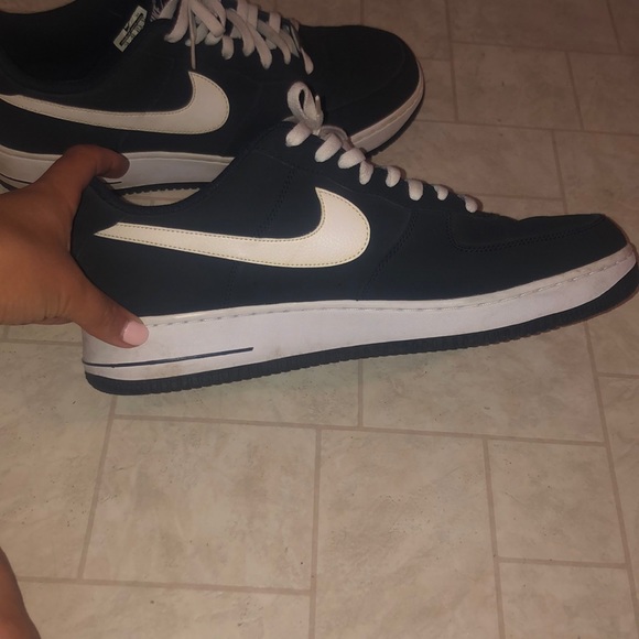 Blue Nike Air Force 1 - Picture 3 of 4